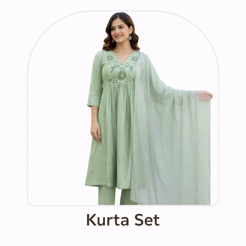 Kurta Set with Dupatta