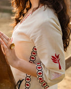 Thread Work Festive Co-ord Set