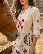 Thread Work Festive Co-ord Set