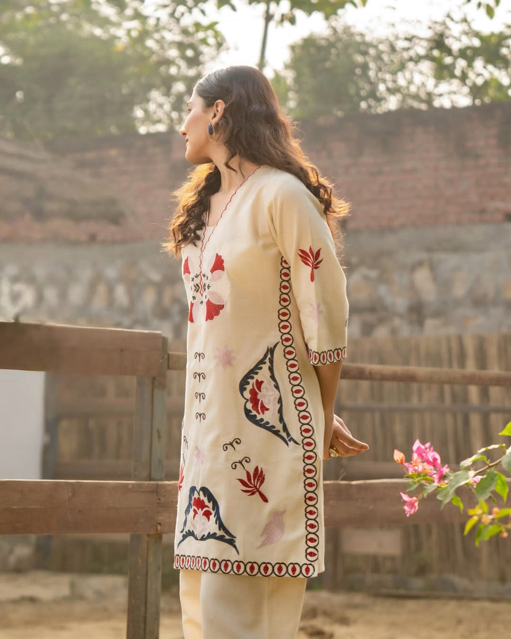 Thread Work Festive Co-ord Set