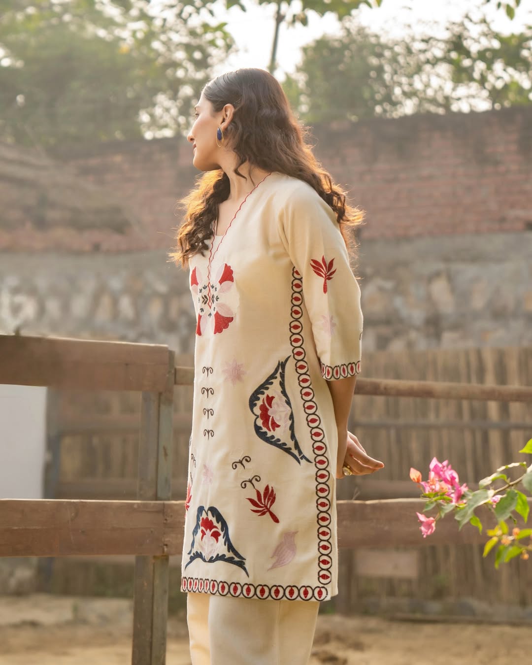 Thread Work Festive Co-ord Set