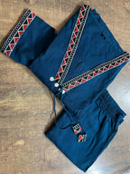 Elysian Embroidered Cotton Flex Kurti Plazo Set