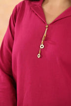 Ruby Bloom Cotton Flex Co-Ord Set