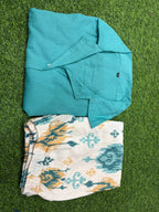 Azure Loom Cotton Co-Ord Set