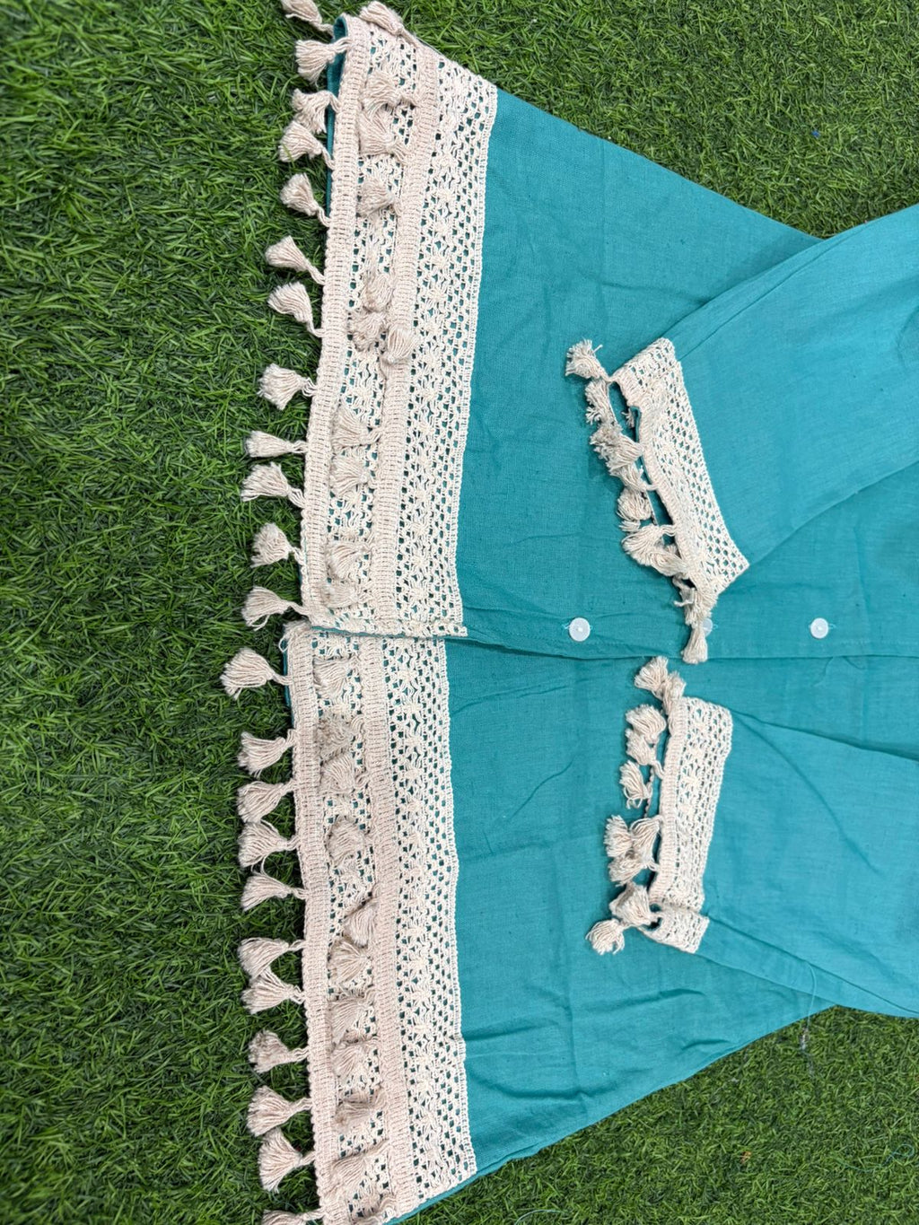 Azure Loom Cotton Co-Ord Set