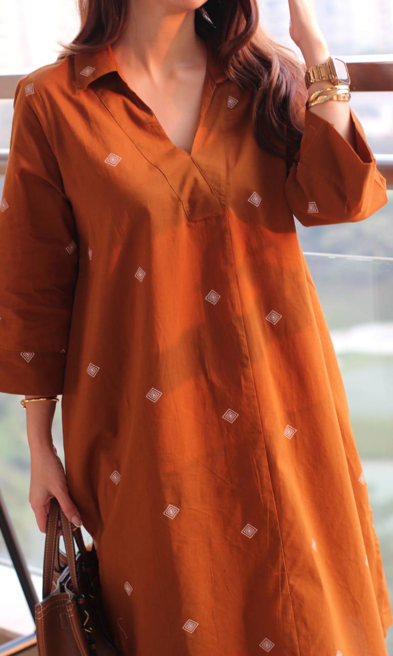 Premium Taj Cotton Kurti Pant Set – Winter Edit