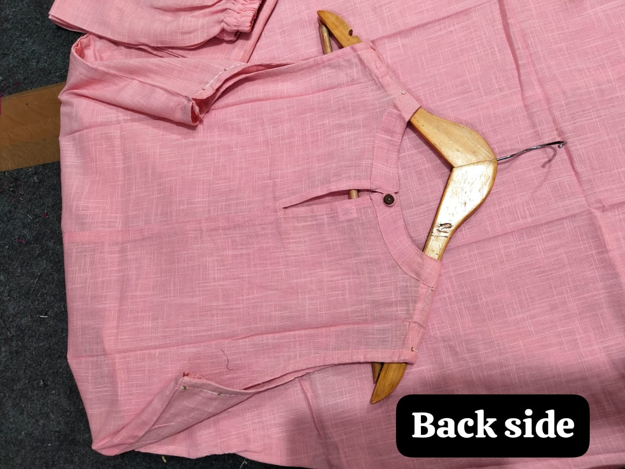 Rose Aura Pure Cotton Slub Sleeveless Kurta Palazzo Set