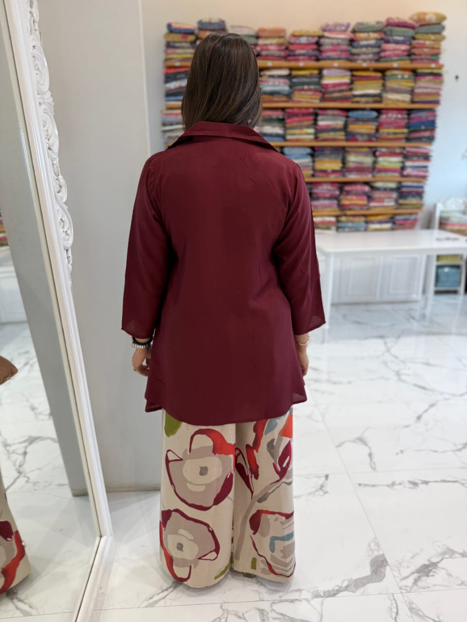 Soma Woven Cotton Comfort Co-Ord Set