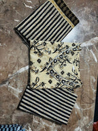 Panchalu Ivory Adda Embroidered Cotton Suit Set