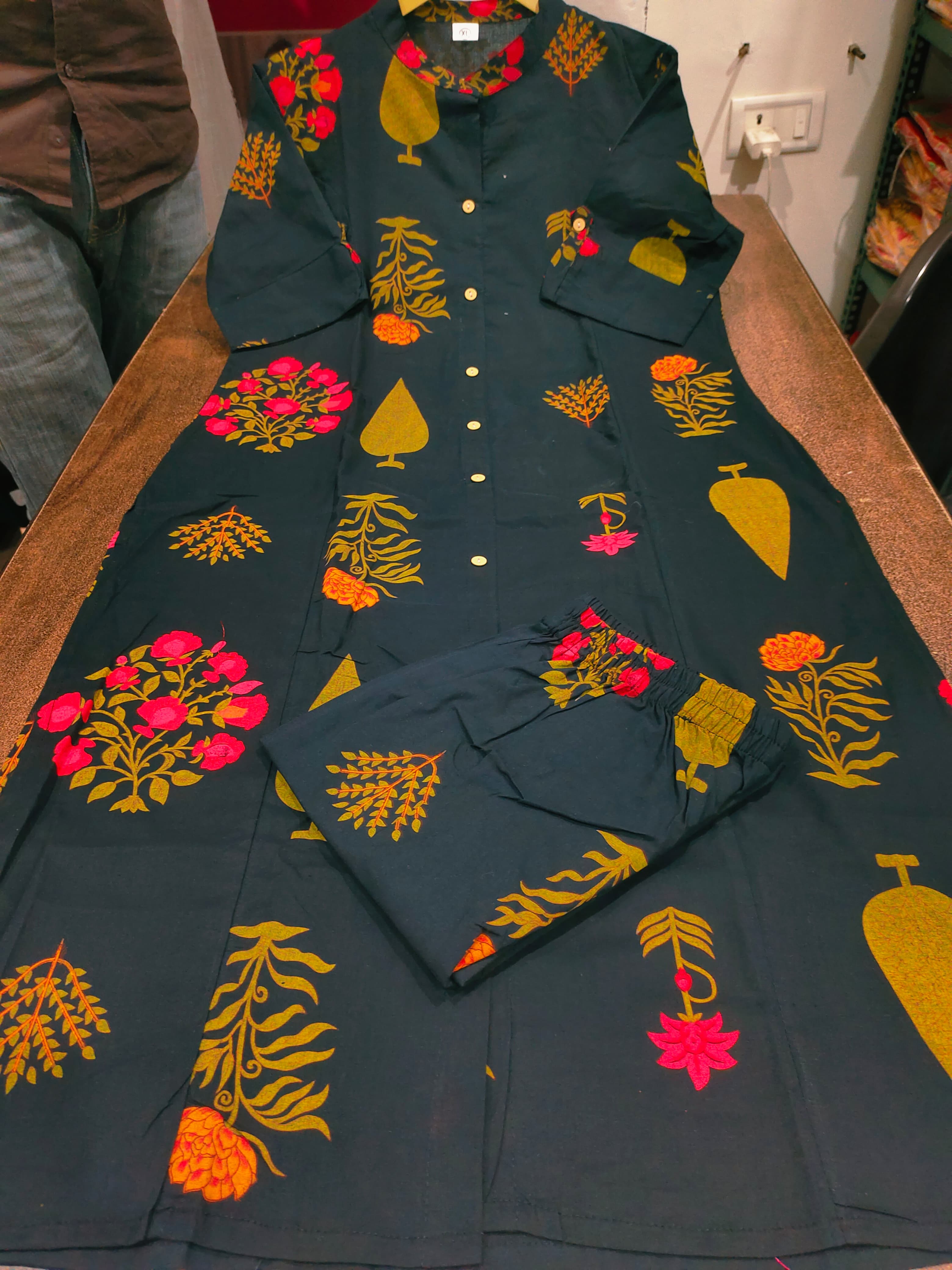 Midnight Gulzar Co-ord Set