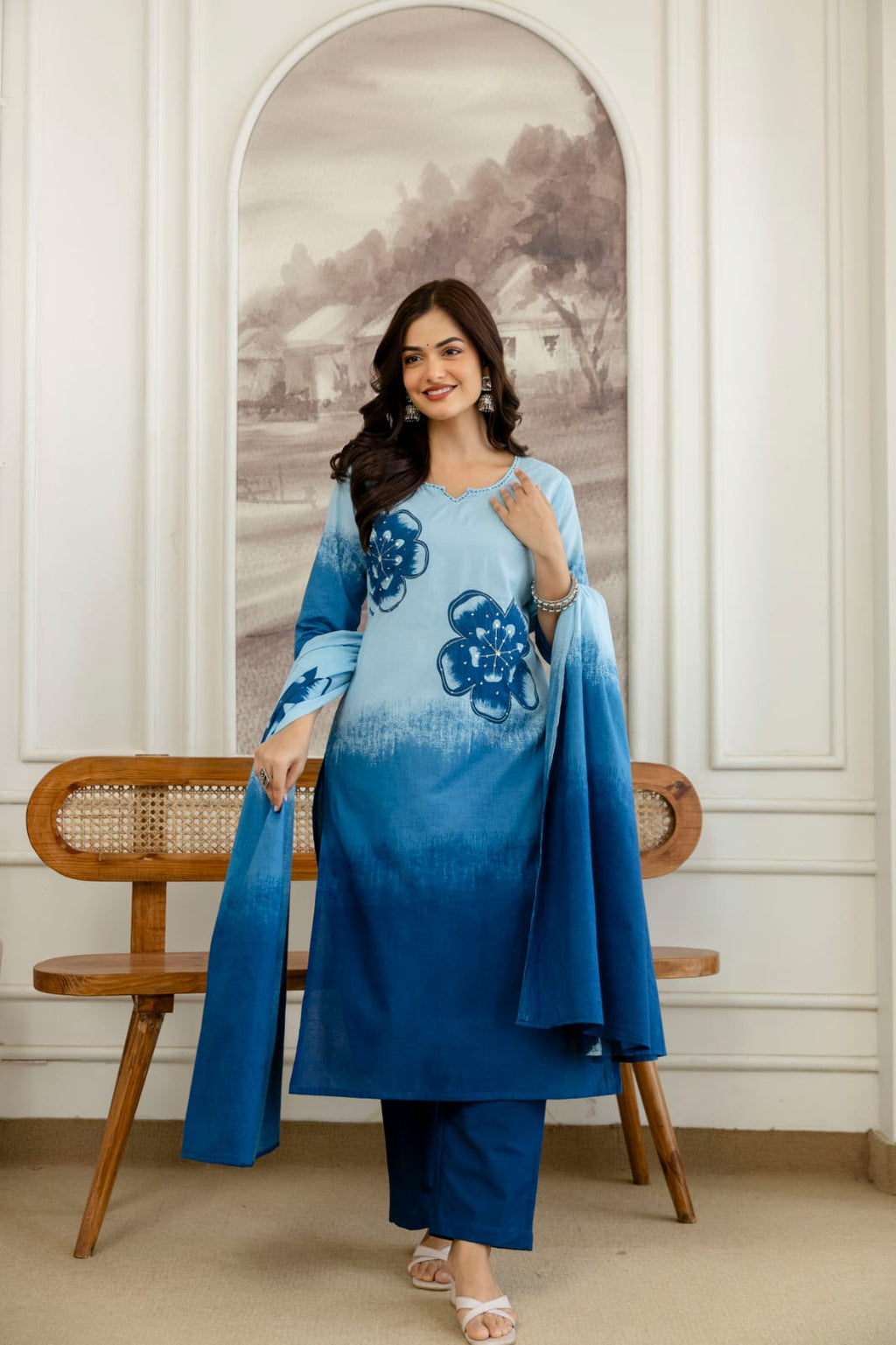 blue