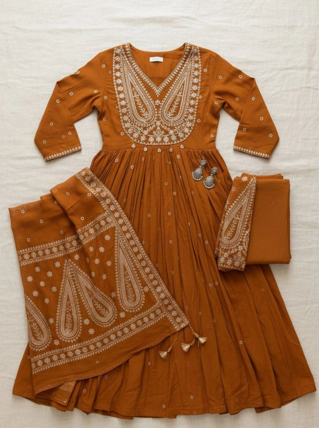 Zariya Luxe Anarkali Kurta Set